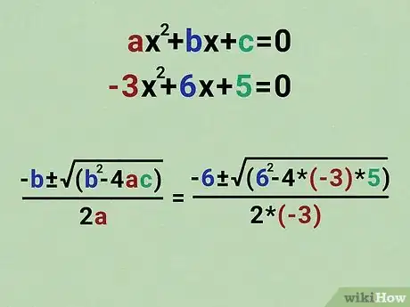 Image titled Solve Quadratic Equations Using the Quadratic Formula Step 4