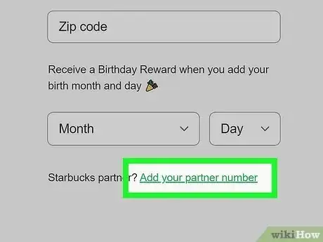 Image titled Add Partner Numbers to Starbucks App Step 6