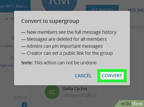 Image titled Convert a Telegram Group to a Supergroup on PC or Mac Step 5