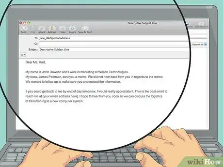 Image titled Compose a Business Email to Someone You Do Not Know Step 8