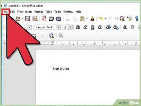 Image titled Use LibreOffice Step 9