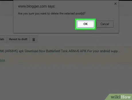 Image titled Delete a Blog on Blogger Step 13