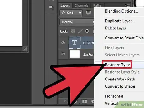 Image titled Distort Text in Photoshop Step 2