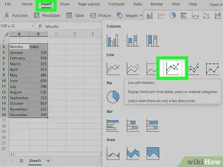 Image titled Show the Max Value in an Excel Graph Step 2