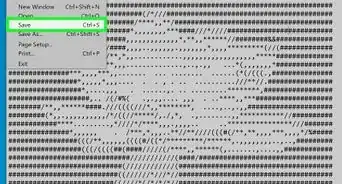 Create ASCII Art