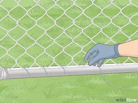 Image titled Repair a Chain Link Fence Step 15