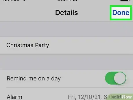 Image titled Set Reminders on iPhone Calendar Step 21