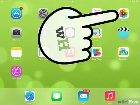 Image titled Rearrange Photos in an iPad Photo Album Step 1
