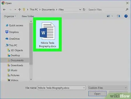 Image titled Convert a Microsoft Word Document to PDF Format Step 3