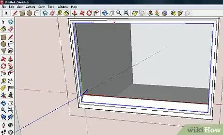 Image titled Create a Window Component in SketchUp Step 10