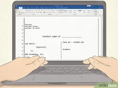 Image titled File a Lawsuit Step 13