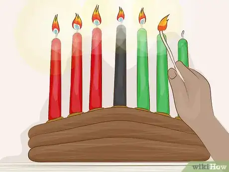 Image titled Light Kwanzaa Candles Step 21