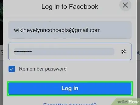 Image titled Log in to Facebook Step 5