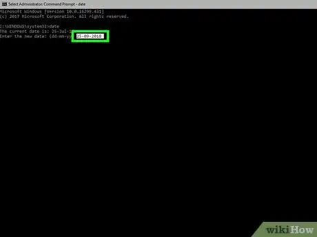 Image titled Change the Computer Time and Date Using the Command Prompt Step 13