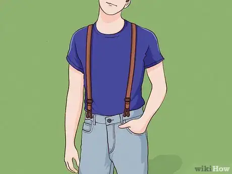 Image titled Style Suspenders Casually Step 1