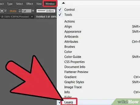 Image titled Add Layers in Illustrator Step 3