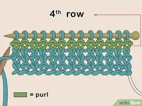 Image titled Knit the Waffle Stitch Step 5