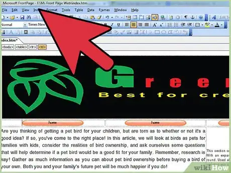Image titled Use Microsoft FrontPage 2003 Step 1