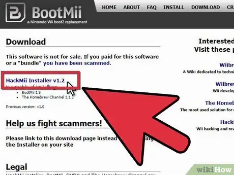 Image titled Install Homebrew on Your Wii (System Menu 4.0) Step 3