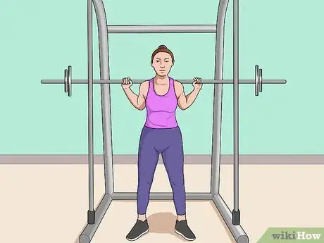 Image titled Perform a Weighted Squat Step 5