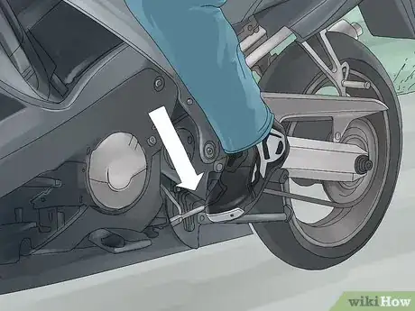 Image titled Brake Properly on a Motorcycle Step 6