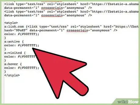 Image titled Hide a Link in HTML Step 3