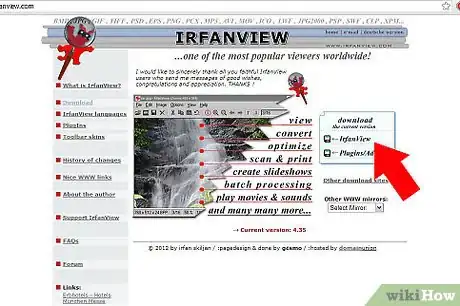 Image titled Easily Shrink the Size of a Digital Photo Using IrfanView Step 1