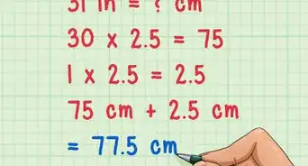 Convert Inches to Centimeters