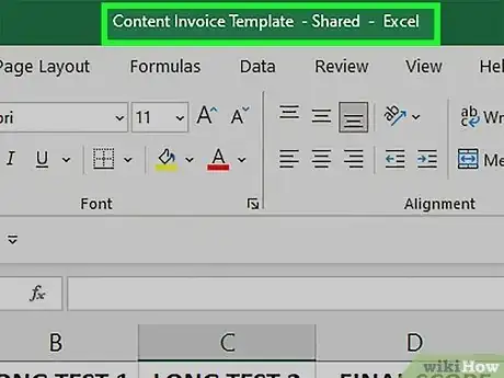 Image titled Unshare an Excel Workbook Step 5