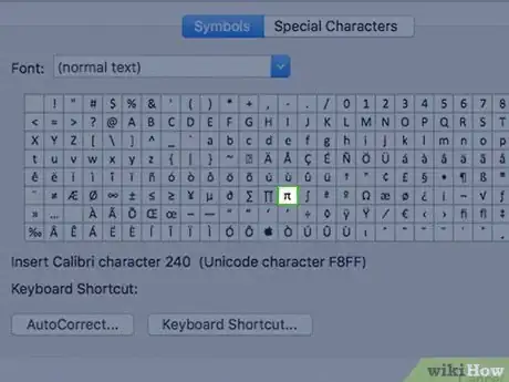 Image titled Type the Pi Symbol Step 8