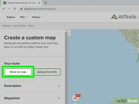 Image titled Create a Map on AllTrails Step 3