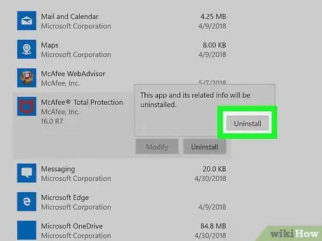 Image titled Uninstall McAfee Security Center Step 7