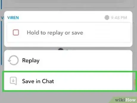 Image titled Save Snapchat Conversations Step 6