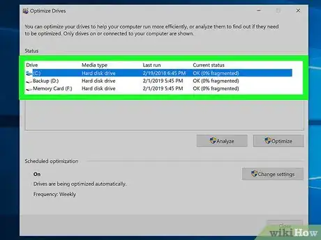 Image titled Defragment a Disk on a Windows Computer Step 3