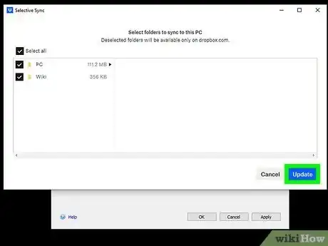 Image titled Keep Files Only Online on Dropbox on PC or Mac Step 7