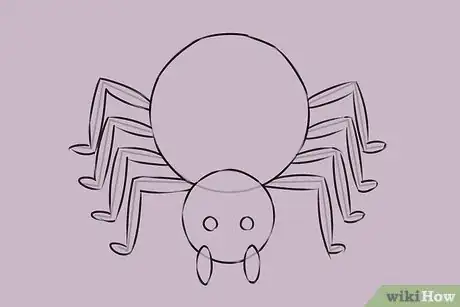 Image titled Draw a Spider Step 7