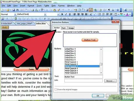 Image titled Use Microsoft FrontPage 2003 Step 8