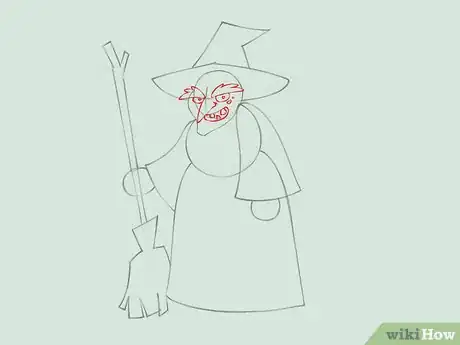 Image titled Draw a Witch Step 5