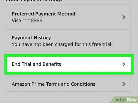 Image titled Cancel an Amazon Prime Free Trial Step 5