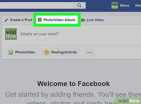 Image titled Post a Panorama on Facebook on a PC or Mac Step 3