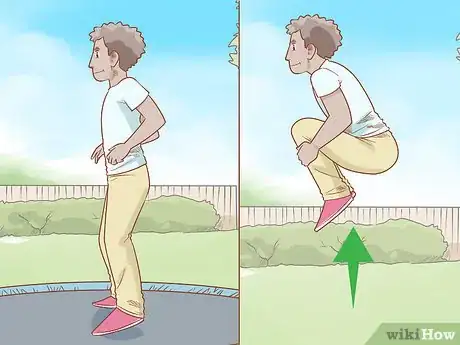 Image titled Do Trampoline Tricks Step 1