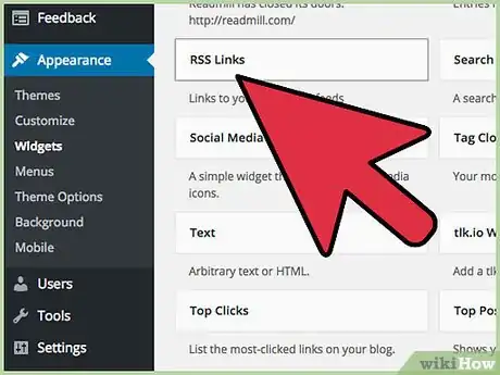 Image titled Add RSS to Your Wordpress Blog Step 14