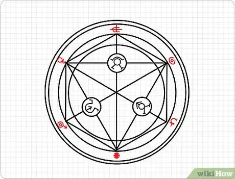 Image titled Draw a Transmutation Circle Step 6