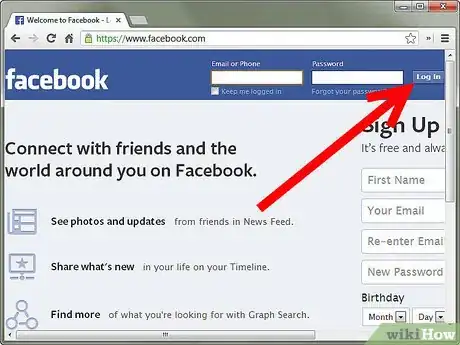 Image titled Use the Facebook Friend Finder Tool Step 1