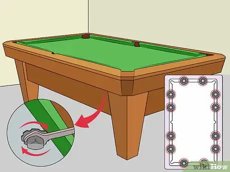 Image titled Disassemble a Pool Table Step 2