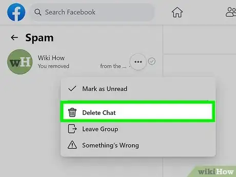 Image titled Delete a Group on Facebook Messenger Step 24