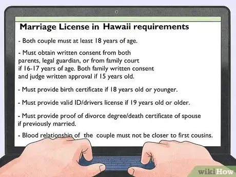 Image titled Get Married in Hawaii Step 1