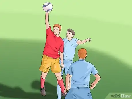 Image titled Recognize a Handball in Soccer Step 1