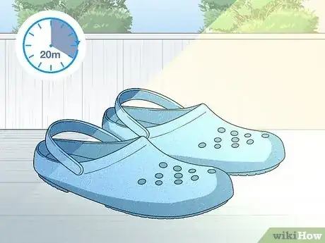 Image titled Shrink Crocs Step 4