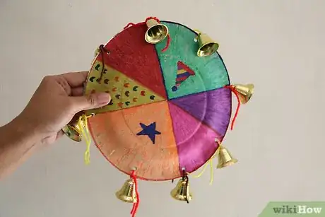 Image titled Create a Paper Plate Tambourine Intro